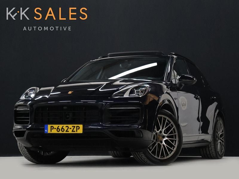Blauw Occasion 2022 Porsche Cayenne Platinum Edition SUV | € 65.940 (Super prijs) - Afbeelding 1/4