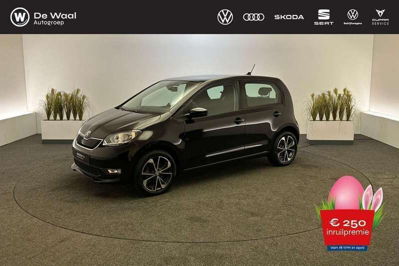 Zwart Gebruikt 2020 Skoda Citigo-e IV Style Hatchback | € 12.395 (Eerlijke prijs) - Afbeelding 1/3