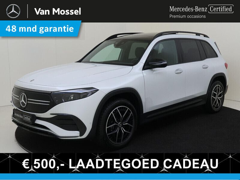 Wit Gebruikt 2024 Mercedes EQB300 AMG line SUV | € 49.945 (Iets duurder) - Afbeelding 1/4
