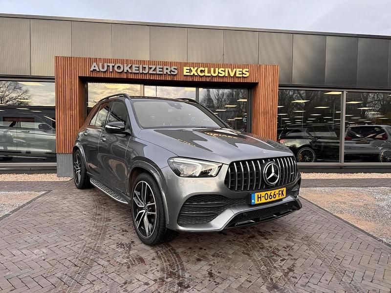 Grijs Gebruikt 2020 Mercedes GLE450 AMG Premium Plus SUV | € 62.900 (Eerlijke prijs) - Afbeelding 1/4