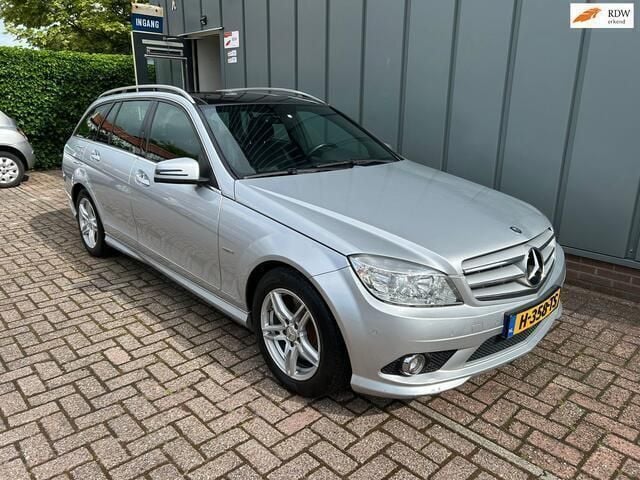 Grijs Gebruikt 2009 Mercedes C350 Elegance Stationwagen | € 9.750 (Eerlijke prijs) - Afbeelding 1/4