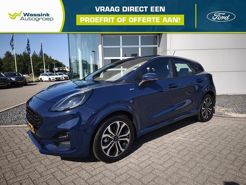 Blauw Gebruikt 2023 Ford Puma ST-Line SUV | € 24.585 (Eerlijke prijs) - Afbeelding 1/4