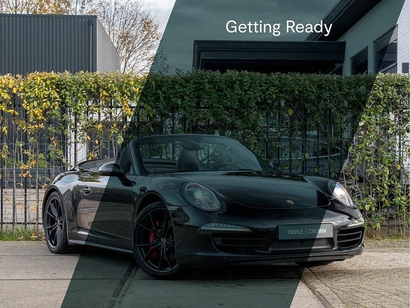 Zwart Gebruikt 2013 Porsche 911 Carrera 4S Cabriolet Sport Cabriolet | € 94.950 (Duur) - Afbeelding 1/4