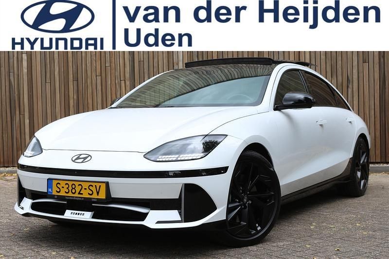 Wit Gebruikt 2023 Hyundai Ioniq 6 Edition Sedan | € 36.950 (Eerlijke prijs) - Afbeelding 1/2