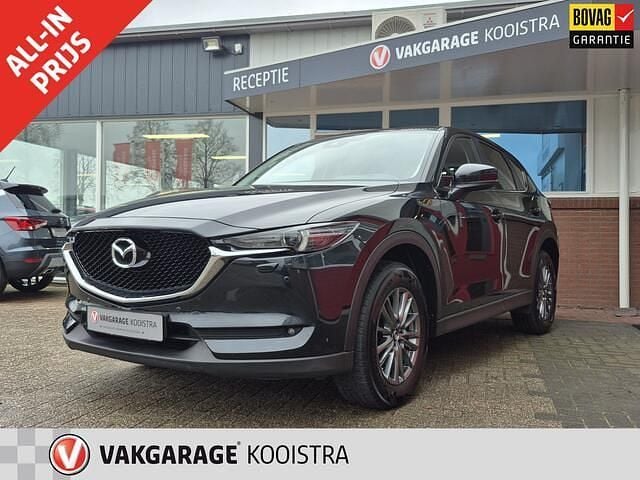Zwart (metallic) Gebruikt 2018 Mazda CX-5 SUV | € 19.950 (Goede deal) - Afbeelding 1/4