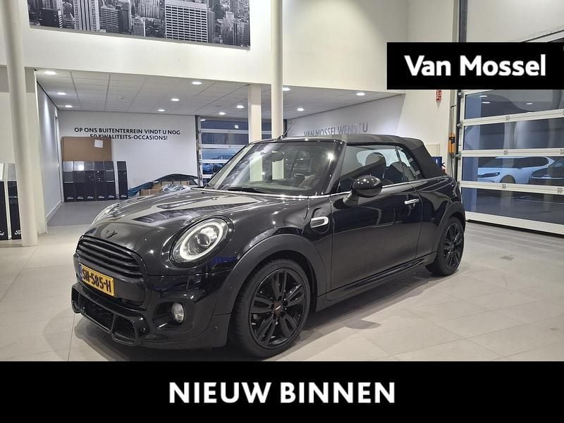 Zwart Gebruikt 2018 Mini Cooper Cabriolet Cabriolet | € 20.845 (Iets duurder) - Afbeelding 1/4