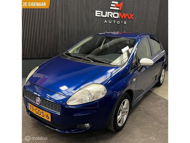 Blauw Gebruikt 2008 Fiat Grande Punto Active Hatchback | € 3.199 (Iets duurder) - Afbeelding 1/3