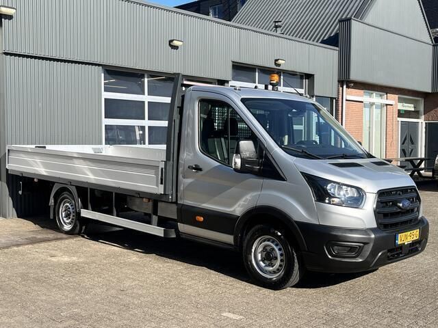 Grijs Gebruikt 2021 Ford Transit Pickup | € 24.950 (Iets duurder) - Afbeelding 1/4