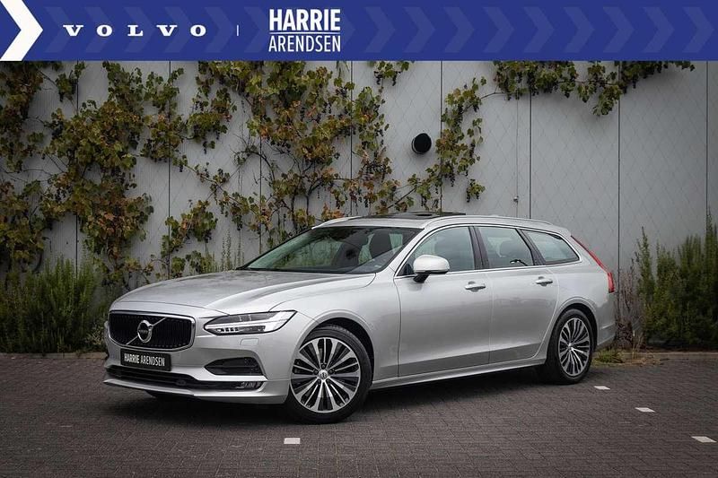Grijs Gebruikt 2020 Volvo V90 Momentum Stationwagen | € 29.899 (Eerlijke prijs) - Afbeelding 1/4