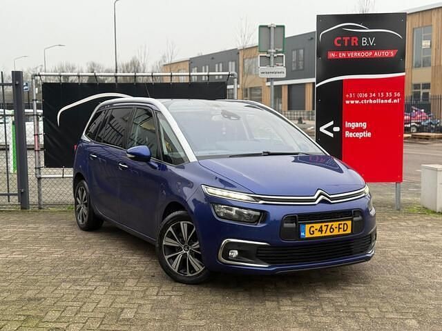 Blauw (metallic) Occasion 2017 Citroën Grand C4 Picasso Shine MPV | € 8.495 (Eerlijke prijs) - Afbeelding 1/4