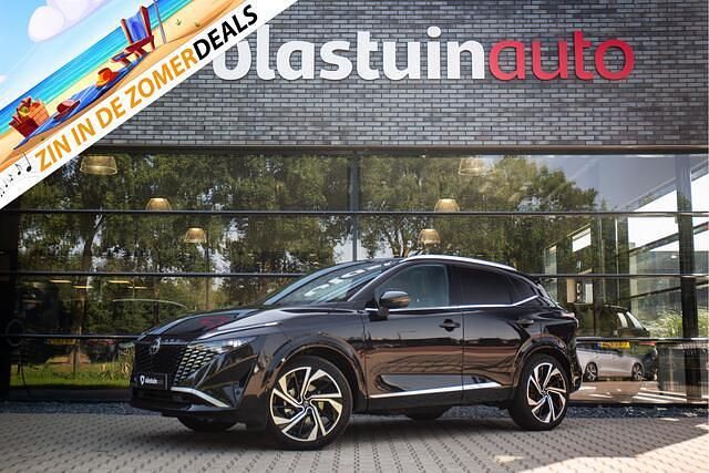Zwart Gebruikt 2025 Nissan Qashqai Tekna+ SUV | € 38.950 (Eerlijke prijs) - Afbeelding 1/4