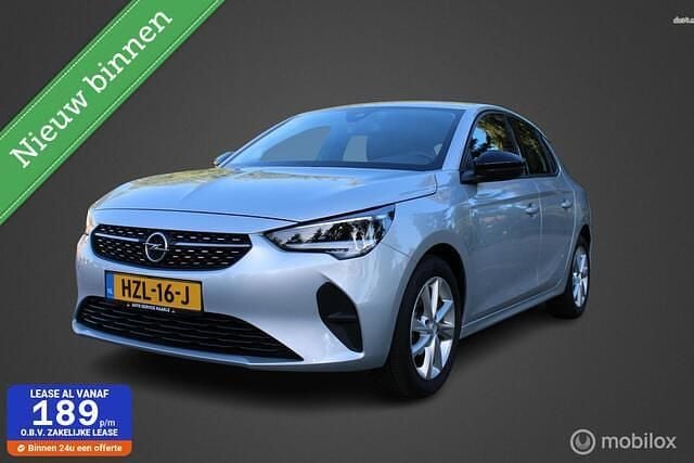 Grijs Gebruikt 2022 Opel Corsa Edition Hatchback | € 13.895 (Goede deal) - Afbeelding 1/4