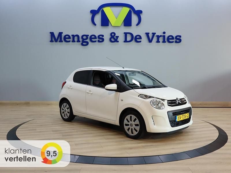 Wit Occasion 2019 Citroën C1 Feel Hatchback | € 10.190 (Eerlijke prijs) - Afbeelding 1/3