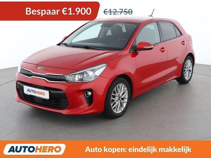 Rood Occasion 2017 Kia Rio DREAM-TEAM Edition Hatchback | € 11.049 (Goede deal) - Afbeelding 1/3