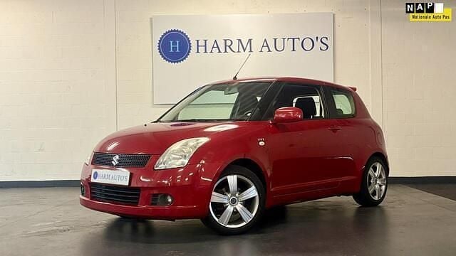 Rood Gebruikt 2006 Suzuki Swift Exclusive Hatchback | € 2.499 (Eerlijke prijs) - Afbeelding 1/4