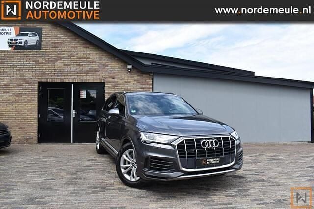 Grijs Gebruikt 2020 Audi Q7 S-Line SUV | € 45.900 - Afbeelding 1/4