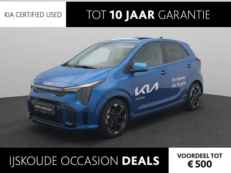 Blauw Occasion 2024 Kia Picanto GT-Line Hatchback | € 21.940 (Iets duurder) - Afbeelding 1/4