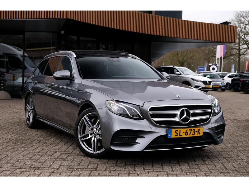 Occasion Mercedes E200 Business 184 PK (135 kW) 2018 Grijs (metallic) Stationwagen