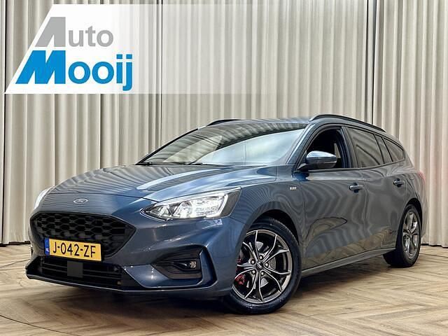 Blauw Gebruikt 2020 Ford Focus ST-Line X Stationwagen | € 17.950 (Eerlijke prijs) - Afbeelding 1/4