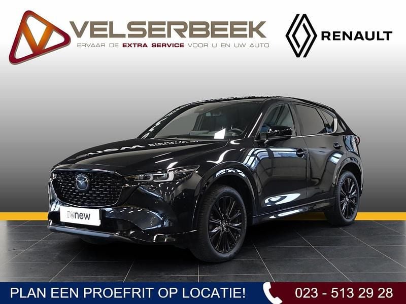 Zwart Gebruikt 2022 Mazda CX-5 Homura-Line SUV | € 36.895 (Eerlijke prijs) - Afbeelding 1/4