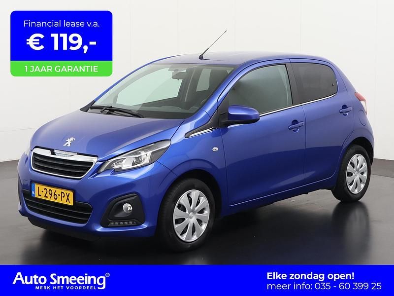Blauw Gebruikt 2021 Peugeot 108 Active Hatchback | € 10.690 (Iets duurder) - Afbeelding 1/4