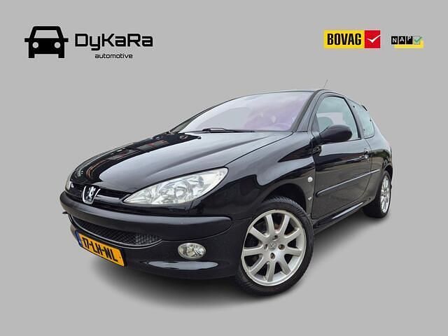Zwart Gebruikt 2003 Peugeot 206 GTi Hatchback | € 6.945 - Afbeelding 1/4