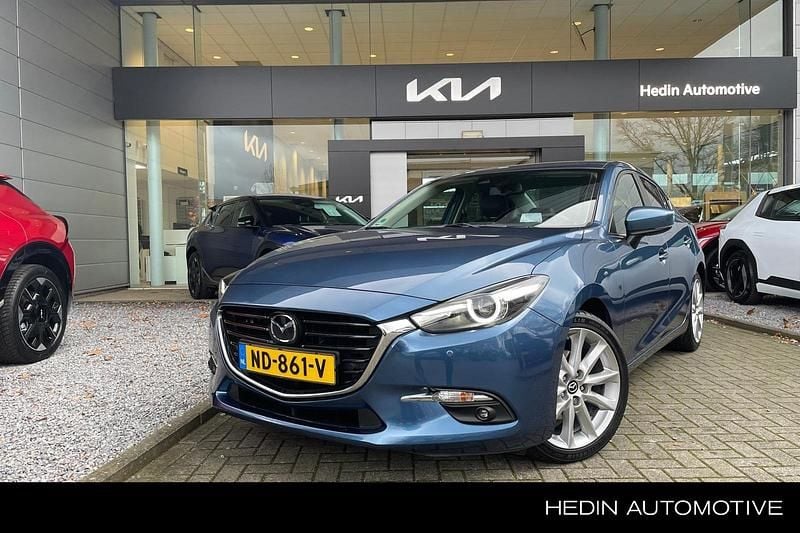 Blauw Gebruikt 2017 Mazda 3 Touring Sedan | € 15.895 (Eerlijke prijs) - Afbeelding 1/4