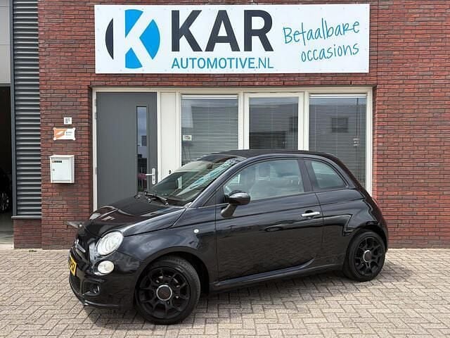 Occasion Fiat 500C Lounge 86 PK (63 kW) 2014 Zwart Cabriolet