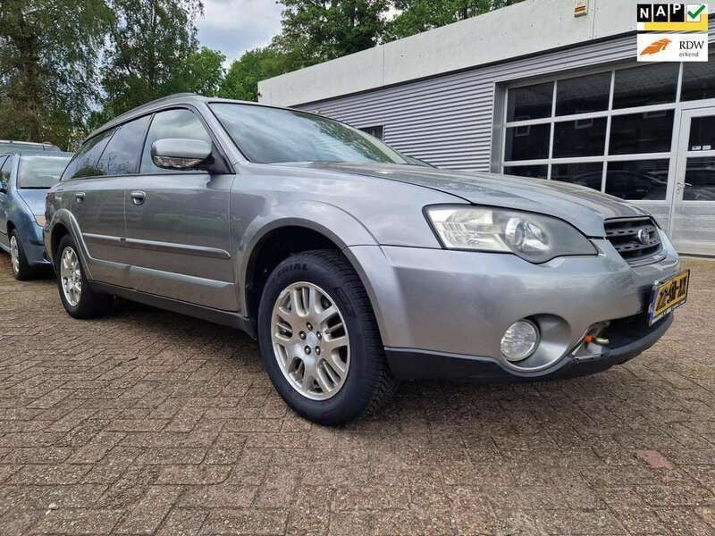 Grijs, metallic lak Gebruikt 2006 Subaru Outback Comfort SUV | € 2.499 - Afbeelding 1/4