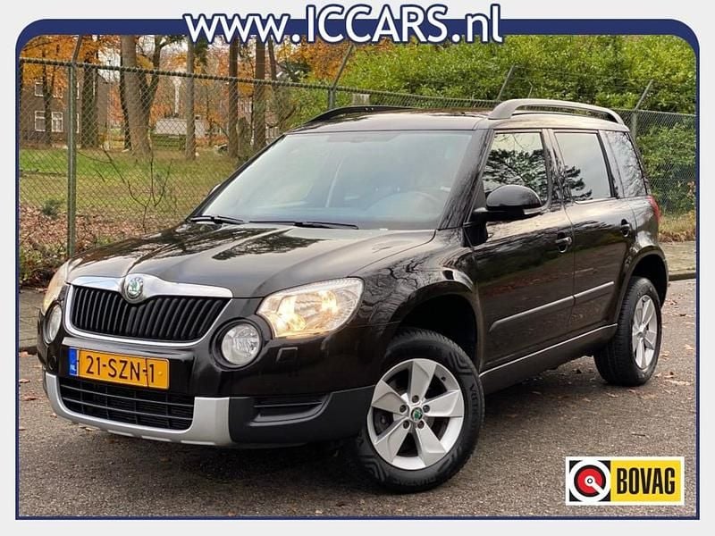 Zwart (metallic) Gebruikt 2012 Skoda Yeti Comfort SUV | € 7.495 (Eerlijke prijs) - Afbeelding 1/3