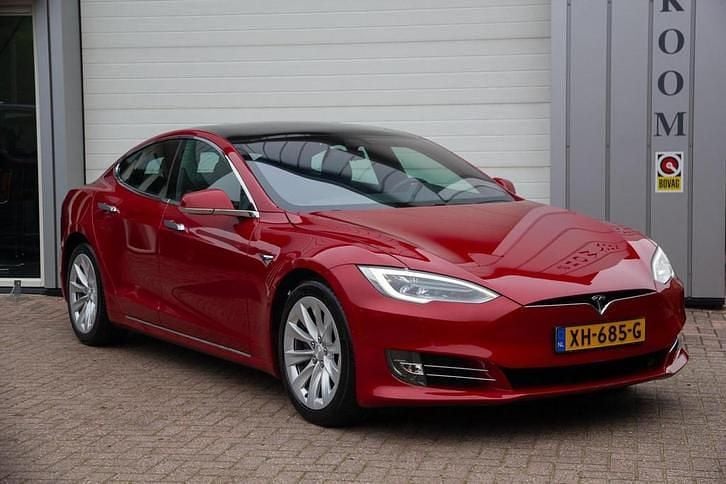 Occasion Tesla Model S 350 kW (476 PK) 2018 Rood (parellak) Hatchback
