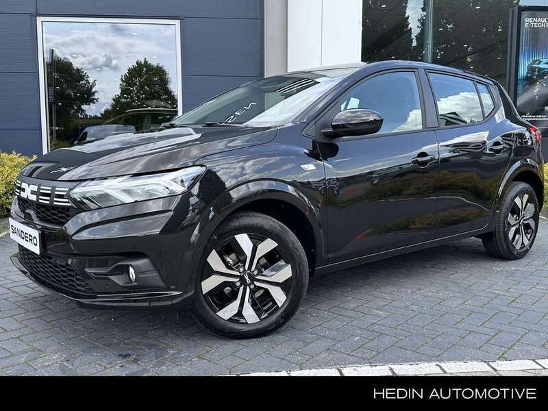 Zwart Nieuw 2025 Dacia Sandero Journey Hatchback | € 23.017 (Eerlijke prijs) - Afbeelding 1/3