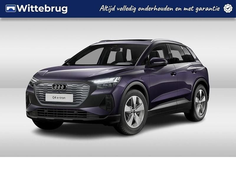 Paars Gebruikt 2023 Audi Q4 e-tron Advanced Plus SUV | € 35.950 (Eerlijke prijs) - Afbeelding 1/2