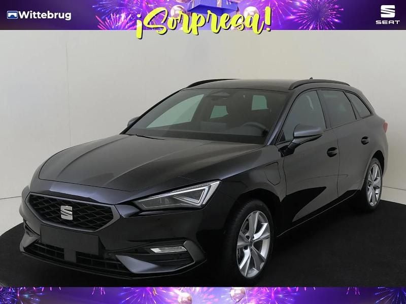 Zwart Nieuw 2025 Seat Leon Business Stationwagen | € 34.890 (Super prijs) - Afbeelding 1/4