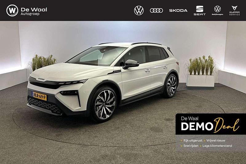 Wit Occasion 2025 Skoda Elroq SportLine SUV | € 44.900 - Afbeelding 1/3