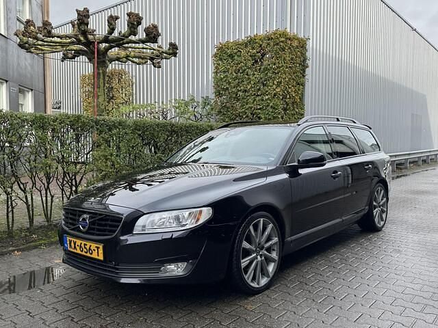 Zwart Gebruikt 2015 Volvo V70 Stationwagen | € 13.950 (Super prijs) - Afbeelding 1/4