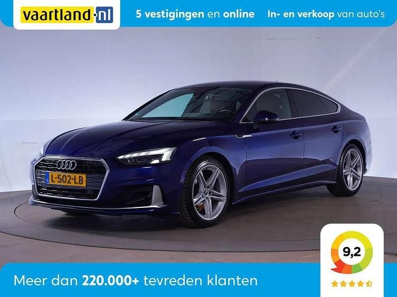Blauw Gebruikt 2021 Audi A5 Sport Coupé | € 28.445 (Eerlijke prijs) - Afbeelding 1/3