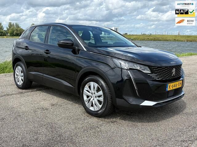 Zwart Occasion 2021 Peugeot 3008 Active SUV | € 14.844 (Goede deal) - Afbeelding 1/4