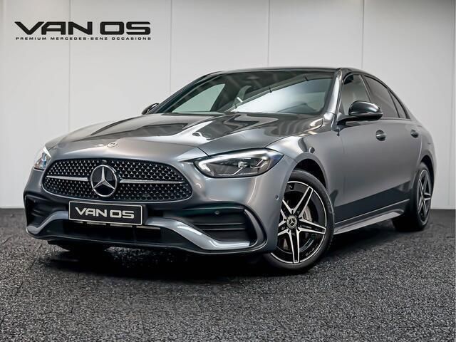 Grijs Gebruikt 2024 Mercedes C300 AMG line Sedan | € 54.995 (Eerlijke prijs) - Afbeelding 1/4