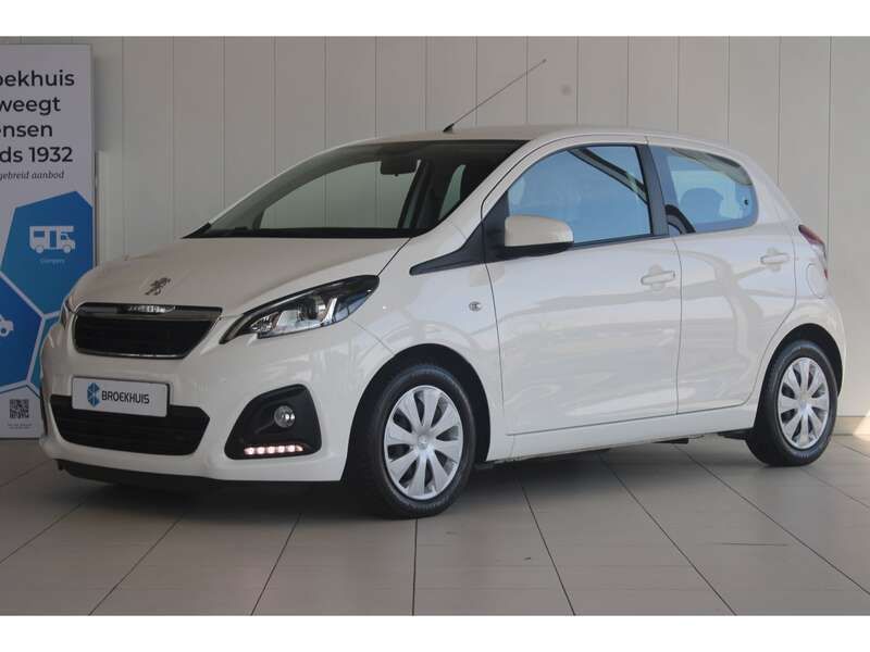 Wit Gebruikt 2020 Peugeot 108 Active Hatchback | € 8.450 (Goede deal) - Afbeelding 1/4