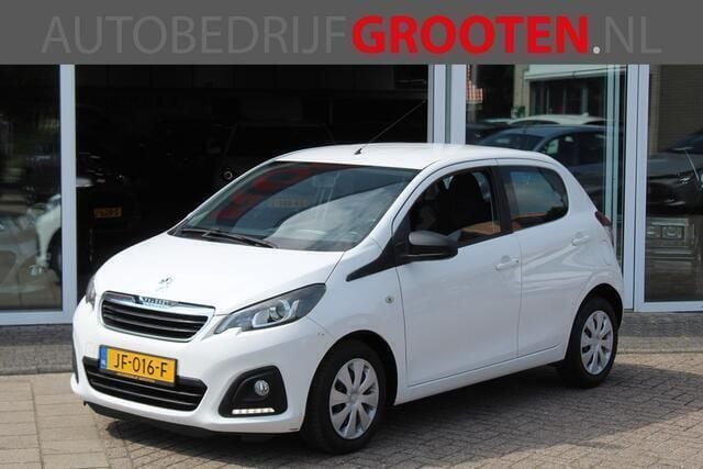 Wit Gebruikt 2016 Peugeot 108 Premium Hatchback | € 5.488 (Eerlijke prijs) - Afbeelding 1/4
