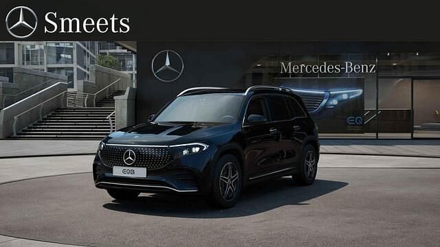 Zwart Nieuw 2025 Mercedes EQB250+ AMG line SUV | € 60.671 (Duur) - Afbeelding 1/4