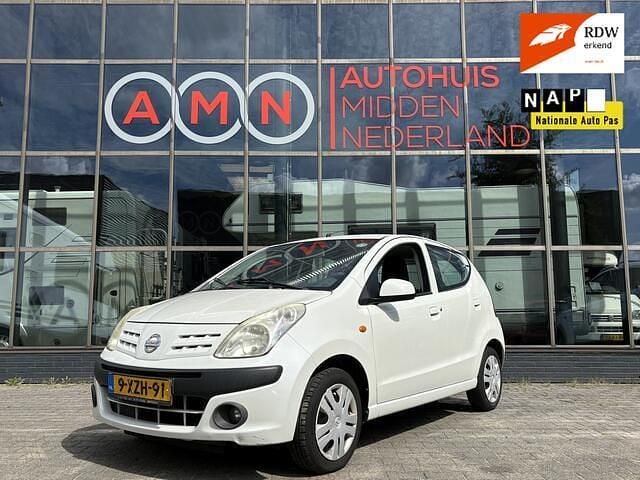 Wit Gebruikt 2011 Nissan Pixo Acenta Hatchback | € 3.250 (Eerlijke prijs) - Afbeelding 1/4