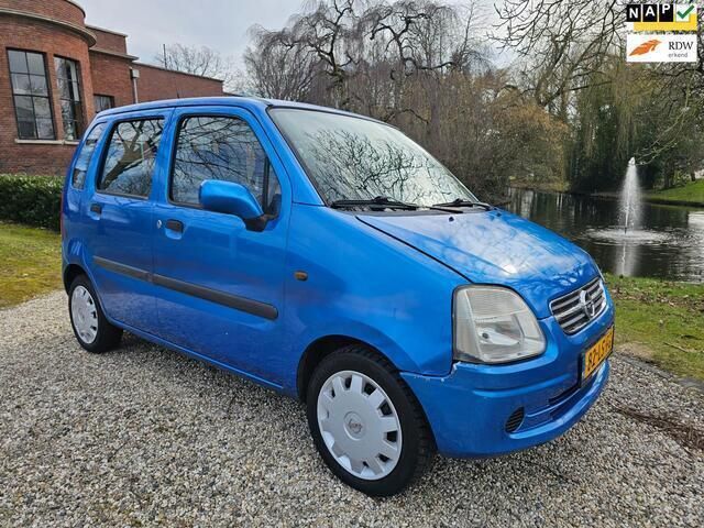 Blauw Gebruikt 2003 Opel Agila Comfort Hatchback | € 899 (Eerlijke prijs) - Afbeelding 1/4