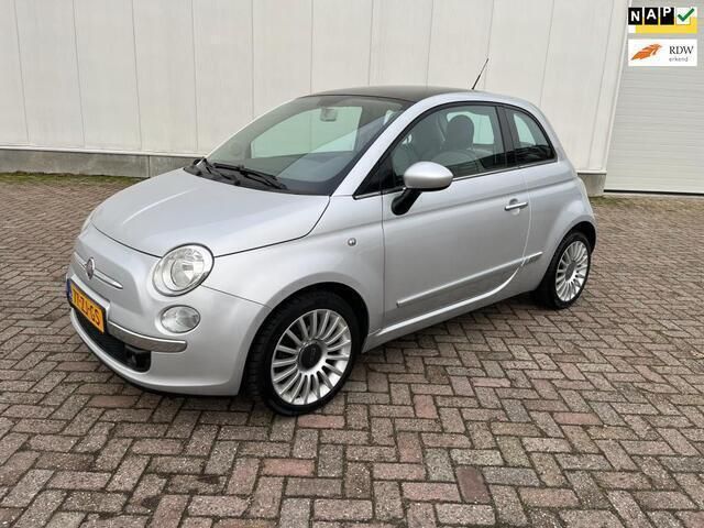 Grijs Gebruikt 2008 Fiat 500 Lounge Hatchback | € 4.950 (Eerlijke prijs) - Afbeelding 1/4