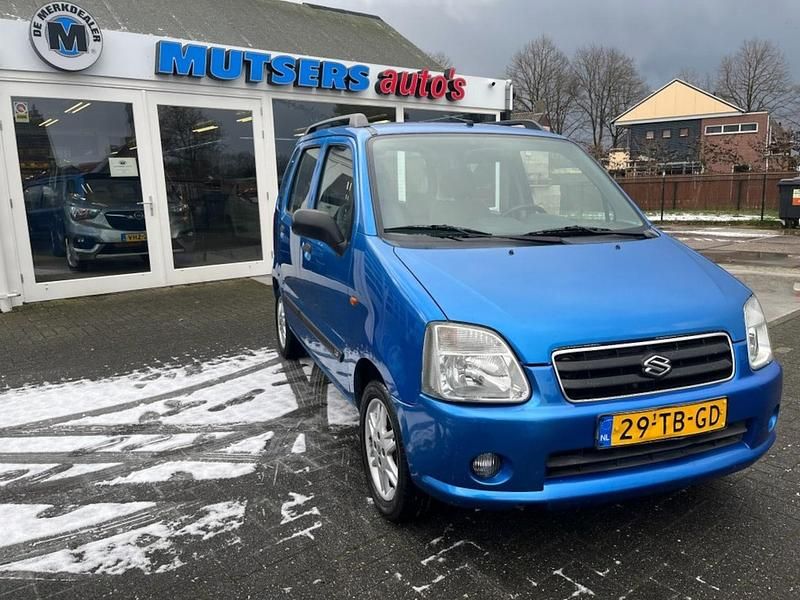 Blauw Occasion 2006 Suzuki Wagon R+ Stationwagen | € 5.950 - Afbeelding 1/4