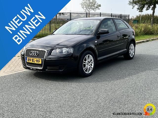 Zwart Gebruikt 2007 Audi A3 Sportback Attraction Hatchback | € 2.950 (Iets duurder) - Afbeelding 1/4