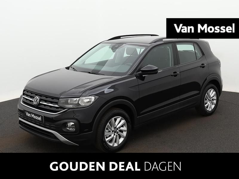 Zwart Gebruikt 2023 VW T-Cross Life SUV | € 21.900 (Eerlijke prijs) - Afbeelding 1/4
