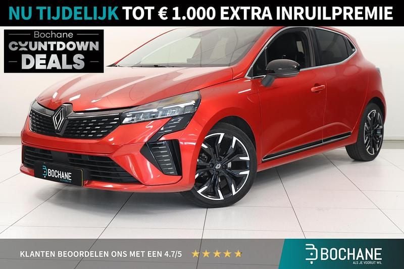 Rood Gebruikt 2024 Renault Clio V Techno Hatchback | € 20.995 (Eerlijke prijs) - Afbeelding 1/4