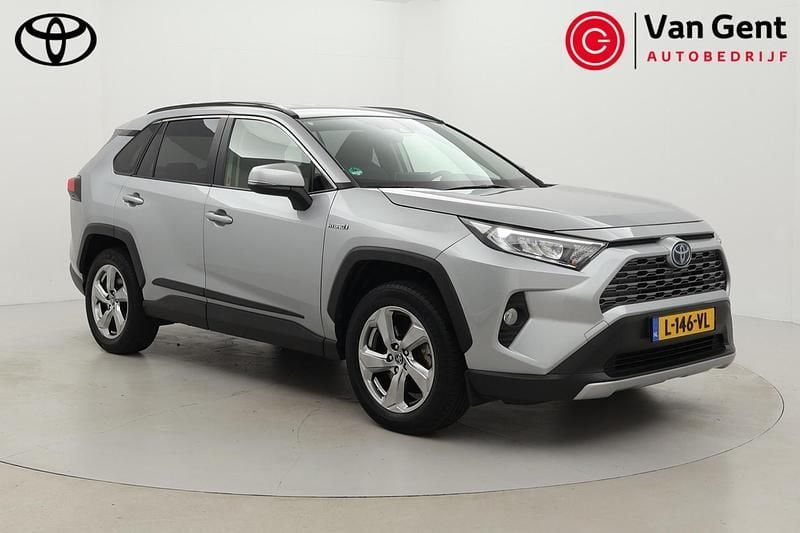 Grijs (metallic) Gebruikt 2019 Toyota RAV4 Hybrid SUV | € 30.999 (Eerlijke prijs) - Afbeelding 1/4